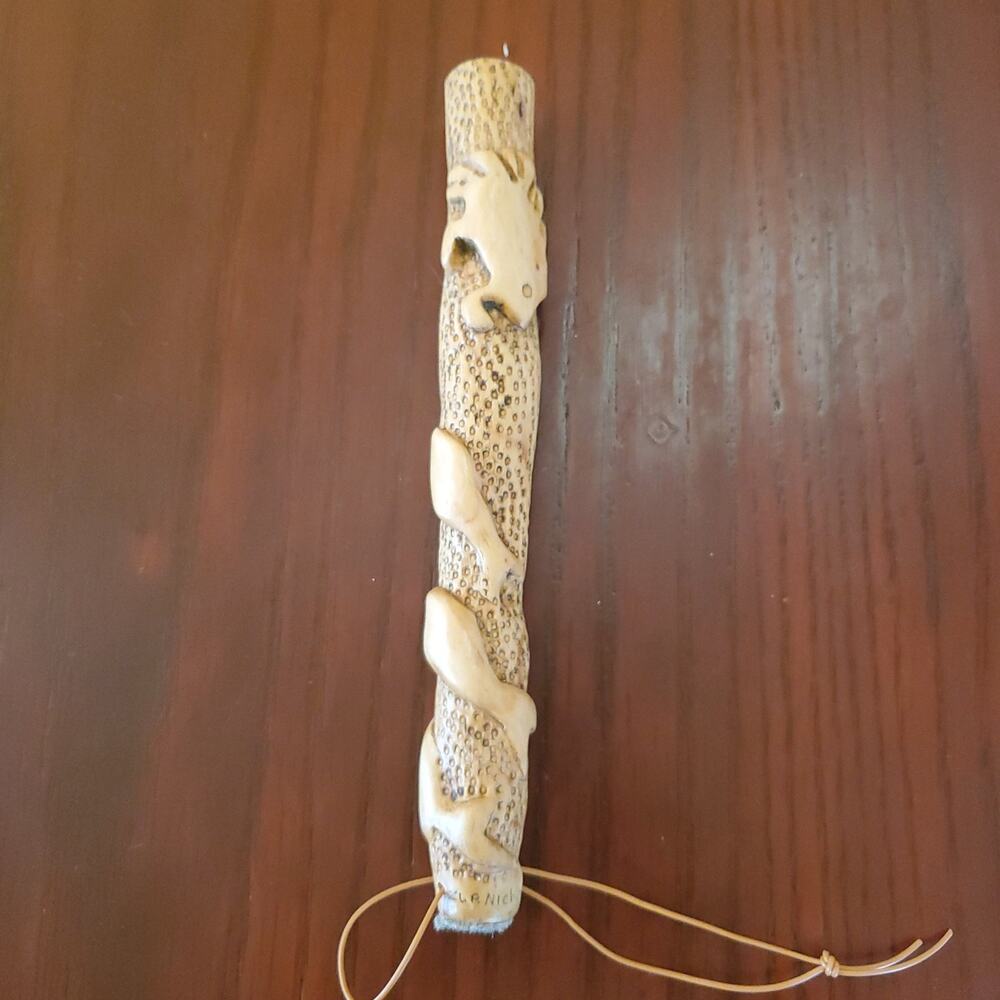 9 in wood totem stick